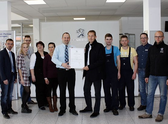 Bestnote erhalten (Foto: H. Fischer/AHP)