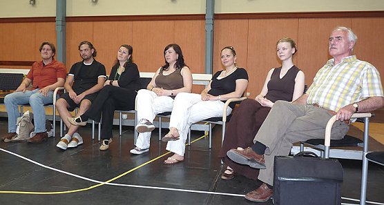 Probenbeginn Schlossfestspiele (Foto: Karl-Heinz Herrmann)