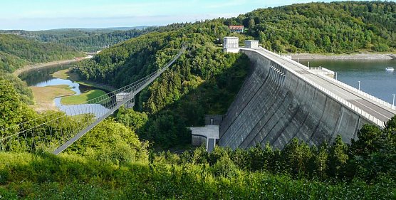 So k&ouml;nnte die Seilbr&uuml;cke aussehen (Foto: Harzdrenalin)