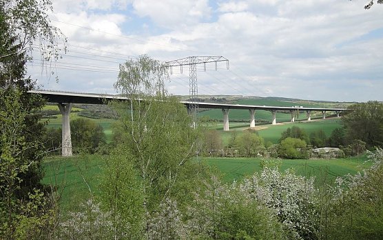 Die Thyratalbr&uuml;cke ist ein imposantes Bauwerk. (Foto: privat)