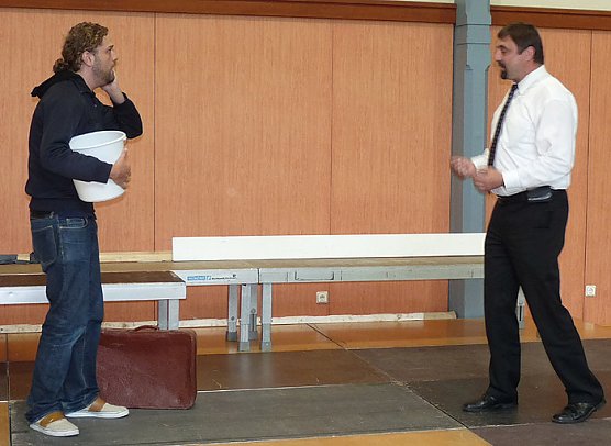 Joachim Kreyer als Schauspieler (Foto: Karl-Heinz Herrmann)