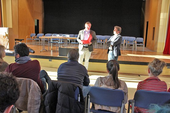 Ensemble zum Probenstart in Sondershausen (Foto: Karl-Heinz Herrmann)