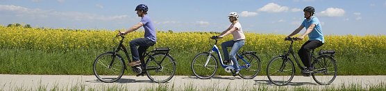 Elektrisch unterst&uuml;tzte Fahrr&auml;der erleichtern das Radfahren (Foto: ADAC)