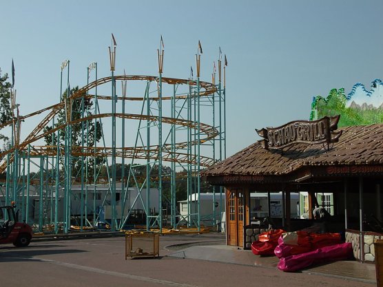 Der Aufbau ist in vollem Gange (Foto: bwi)