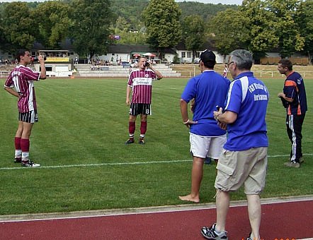 Freundschaftsspiel in Kurstadt (Foto: Verkouter)