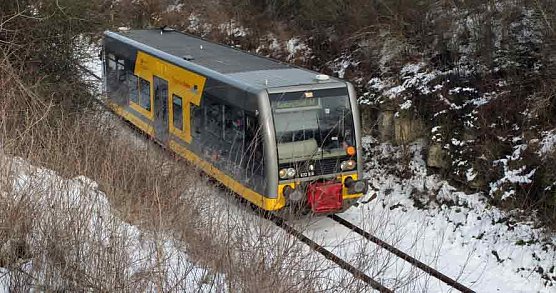 Weihnachtsmarkt-Express nach Naumburg (Foto: IG Unstrutbahn)