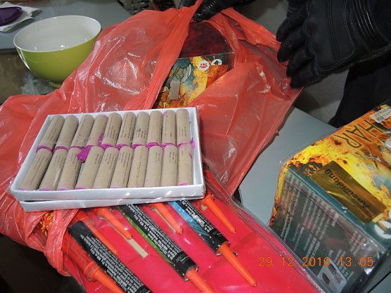 Da staunten die Beamten nicht schlecht (Foto: Polizei)