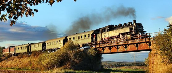 Dampfzug im Jahr 2016 im Rahmen des Festes (Foto: Steven Kloseck)