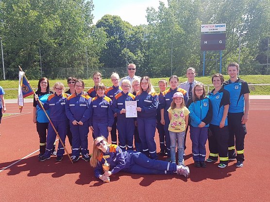 Jugendfeuerwehr Helfta (Foto: Privat) Jugendfeuerwehr Helfta (Foto: Privat)