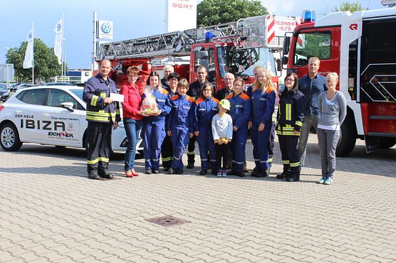 Helftaer Kinder und Jugendfeuerwehr (Foto: Privat) Helftaer Kinder und Jugendfeuerwehr (Foto: Privat)