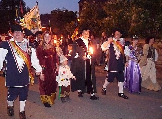 Umzug des Bauernheeres (Foto: Karl-Heinz Herrmann)
