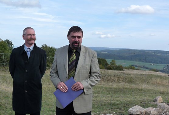 Ausgrabungen auf dem Frauenberg (Foto: Karl-Heinz Herrmann)