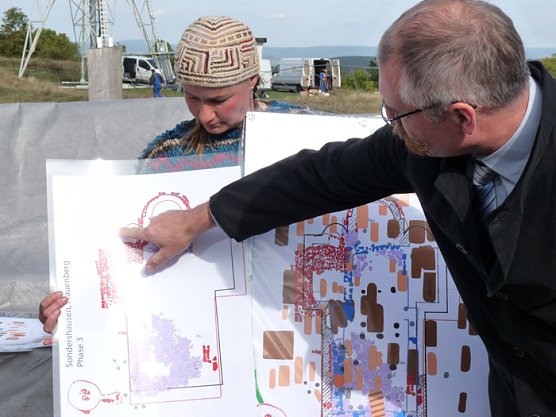 Ausgrabungen auf dem Frauenberg (Foto: Karl-Heinz Herrmann)