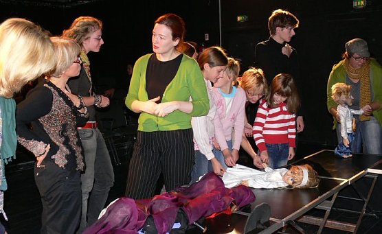 Im Theater (Foto: I. K&uuml;hn)