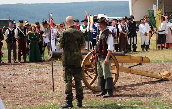 Kanoniere auf dem Dickkopf (Foto: Karl-Heinz Herrmann)