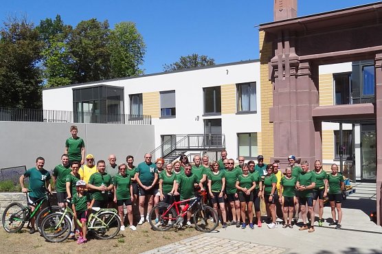 Fahrradtour der Helios Kliniken (Foto: Helios Klinik Eisleben)