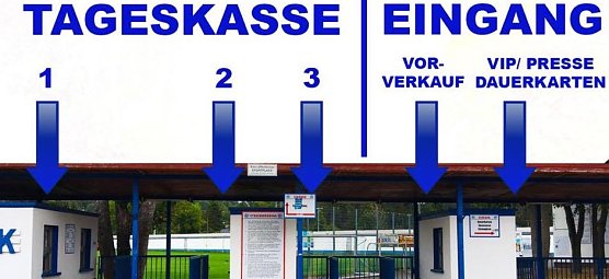 Das sind die Kassen (Foto: Wacker 90 Nordhausen)