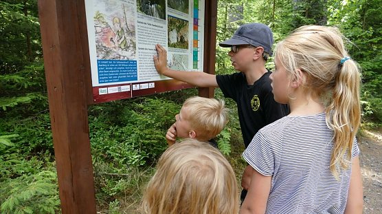 Die ersten kritischen Besucher (Foto: Dr. Klaus George)