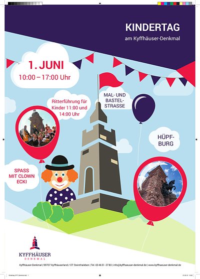 Kindertag am Kyffh&auml;userdenkmal (Foto: Stadtmarketing Bad Frankenhausen)