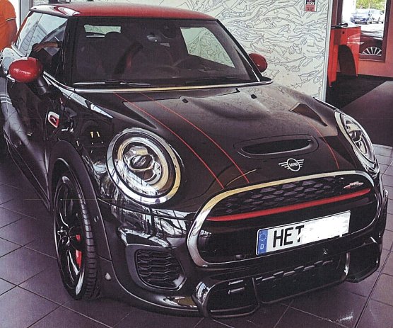 Wo ist dieser Mini (Foto: Polizei MSH)