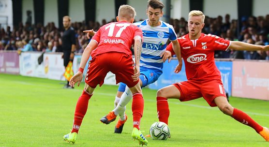 Hatte einige gute Momente - Lucas Scholl (Foto: Bernd Peter)
