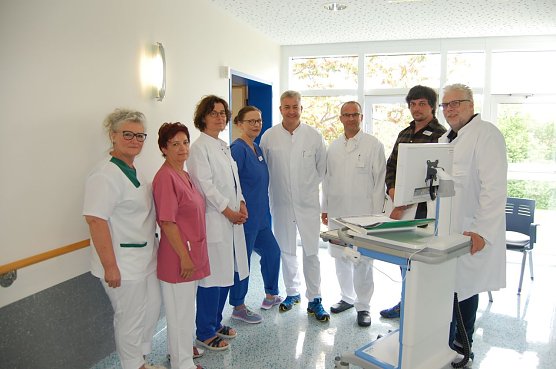 Das Team der Schmerztherapie  (Foto: Helios Klinik Hettstedt, Dagmar Mansfeldt)