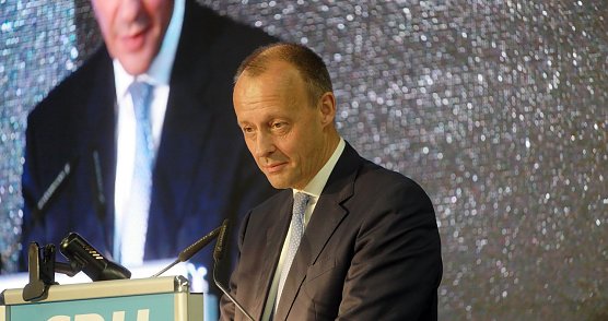 Friedrich Merz in Nordhausen (Foto: nnz)