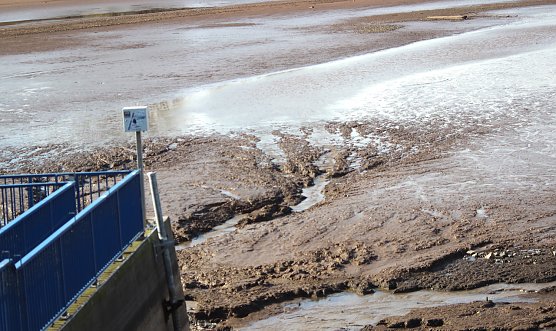 Abgelassene Talsperre (Foto: Anglerverein SGH)