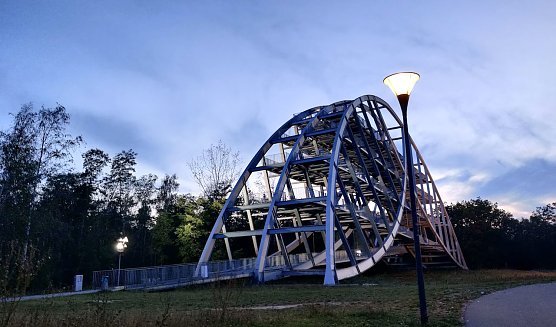 Der Bitterfeld Bogen (Foto: P.Blei)