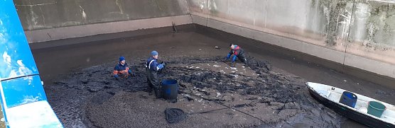 In Kelbra wurde abgefischt (Foto: F. Gabriel)