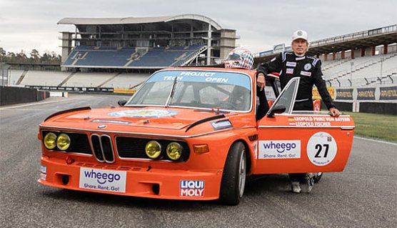 Seine Königliche Hoheit Leopold Prinz von Bayern auf der Rennstrecke (Foto: AvD) Seine Königliche Hoheit Leopold Prinz von Bayern auf der Rennstrecke (Foto: AvD)