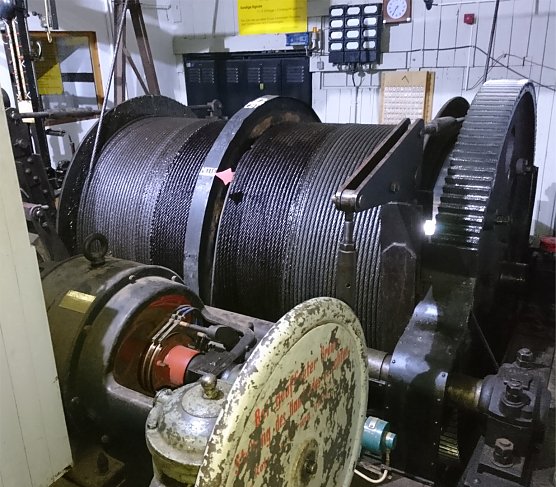 Die F&ouml;rdermaschine feiert bald Geburtstag (Foto: Thomas W&auml;sche)