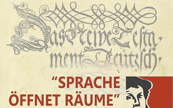 Plaktausschnitt zur Lutherausstellung (Foto: Stadtverwaltung Nordhausen) Plaktausschnitt zur Lutherausstellung (Foto: Stadtverwaltung Nordhausen)