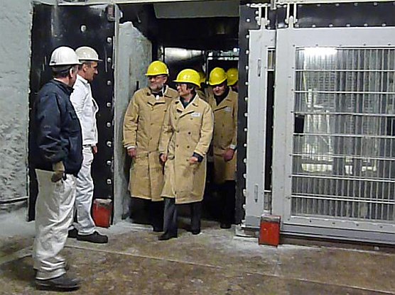 Gelöbnis unter Tage (Foto: Karl-Heinz Herrmann) Gelöbnis unter Tage (Foto: Karl-Heinz Herrmann)