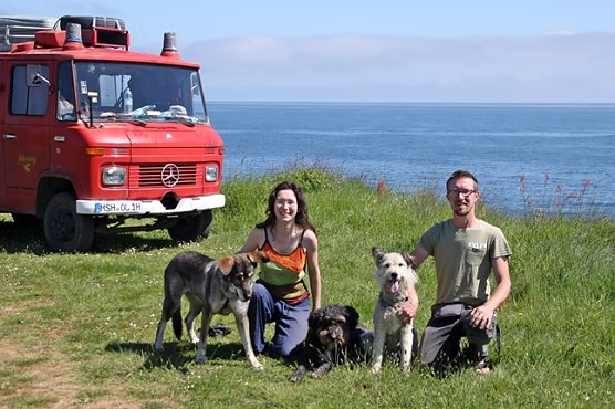 Christin Harre und ihr Mann Philipp (Foto: AndersweltTheater )