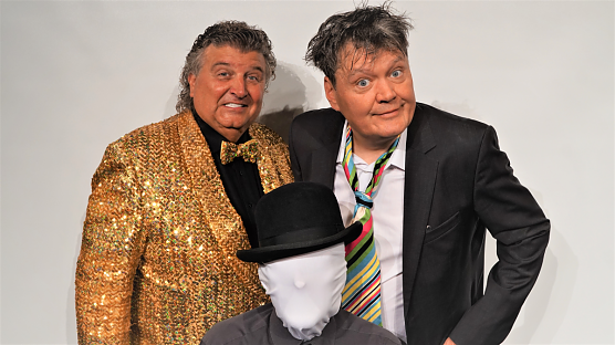 Meigl Hoffmann und Peter Percy (Foto: Leipziger Pfefferm&uuml;hle)