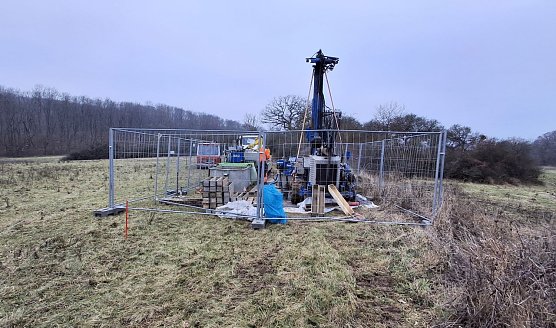 Kauf-Bohrpunkt im S&uuml;dharz (Foto: Knauf)