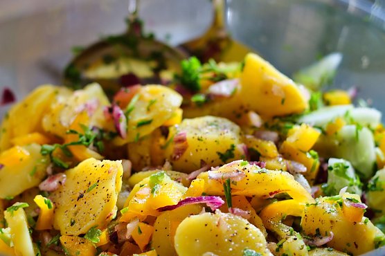 Kartoffelsalat (Foto: Sina W. auf Pixabay)