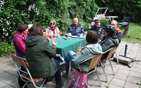 Im Café kann man sich auch nach einer Radtour ausruhen. (Foto: Archivbild: Ulrich Reinboth) Im Café kann man sich auch nach einer Radtour ausruhen. (Foto: Archivbild: Ulrich Reinboth)