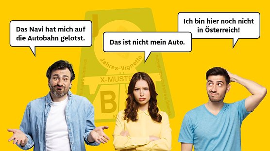 Die beliebtesten Mautausreden.  (Foto: ADAC)