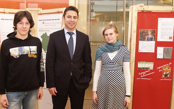 F&ouml;rderer und Gef&ouml;rderte (Foto: nnz)