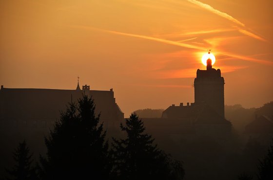 Bild: Burg und Schloss Allstedt l&auml;dt zu einem Weihnachtskonzert ein. 