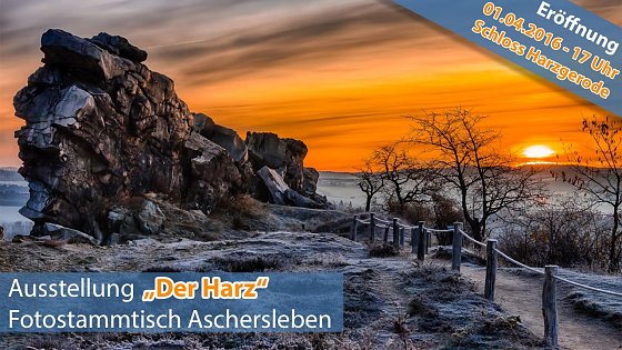 Bild: Am 1. April beginnt im Schloss Harzgerode die Fotoausstellung "Der Harz".