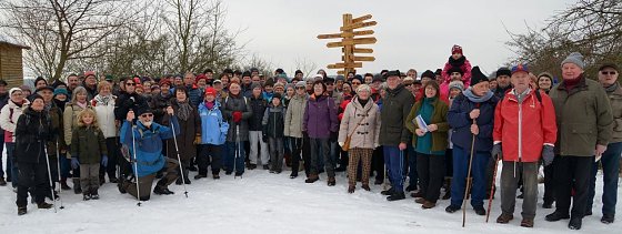 Bild: Auftakt mit Wanderung