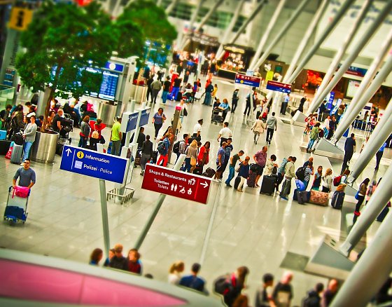 Bild: &Auml;rger am Flughafen