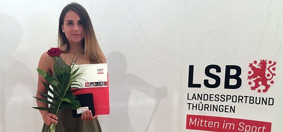 Bild: Coubertin-Preistr&auml;gerin 2019: Franziska Martens
