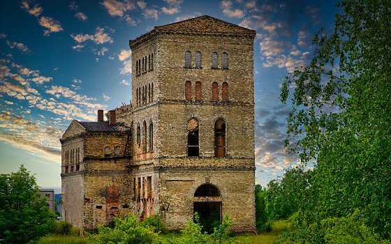 Bild: Der Malakowturm Helbra