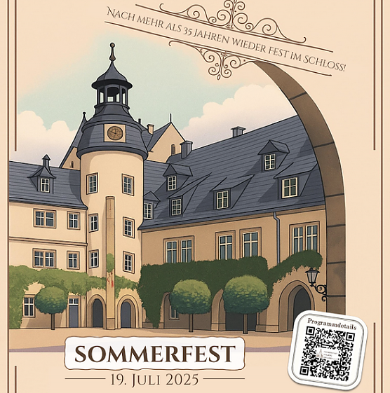 Bild: Sommerfest im Schloss Stolberg