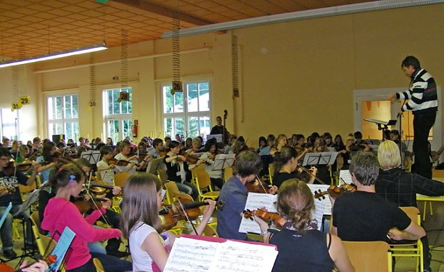 Bild: 3. Orchestertreffens der Th&uuml;ringer Musikschulen