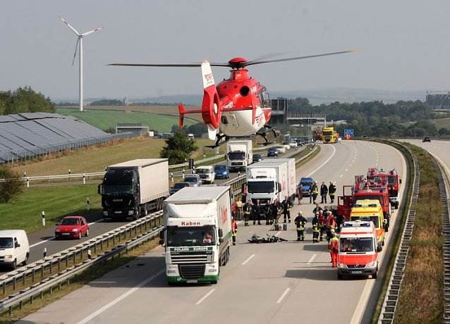 Bild: Einsatz in den Wolken